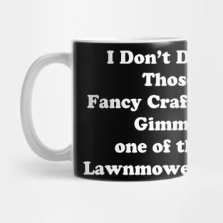 LAWNMOWER BEER Mug
